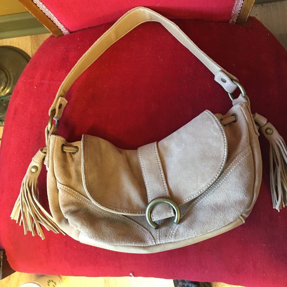 a.n.a purse 100% cowhide leather